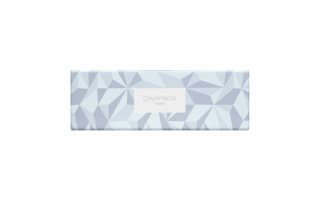 Caran d'Ache 849 Ballpoint Pen - Alpine Frost - Blue (Special Edition)