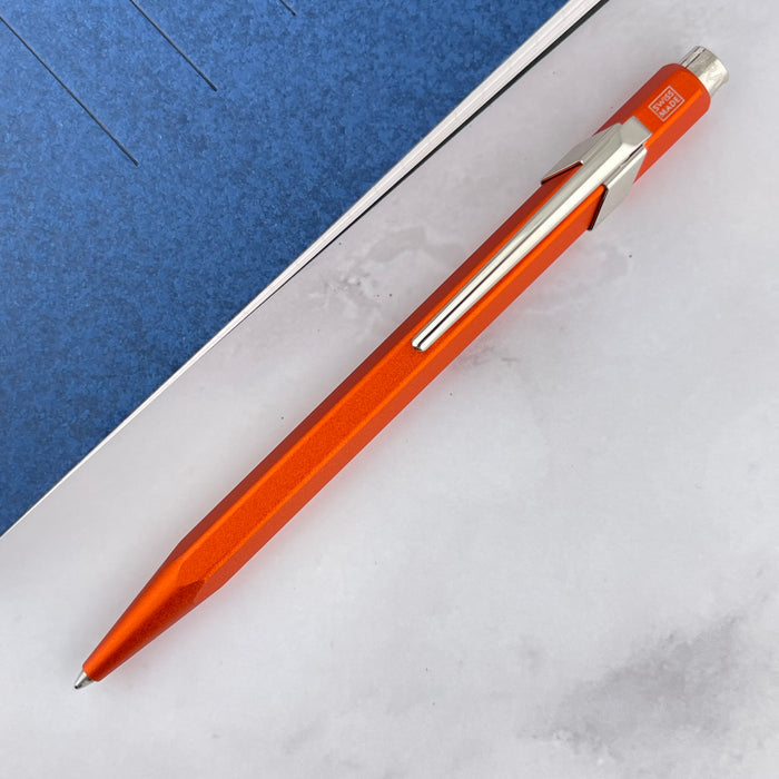 Caran d'Ache 849 Colormat-X Ballpoint Pen - Orange