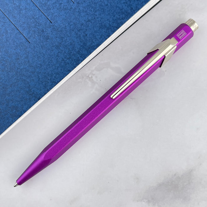 Caran d'Ache 849 Colormat-X Ballpoint Pen - Violet