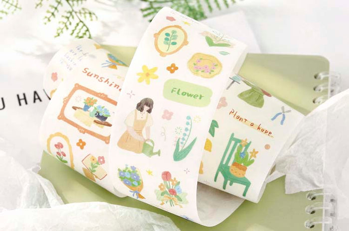 Card Lover | Pegatinas en Rollo Our Daily Life Blooming Flowers