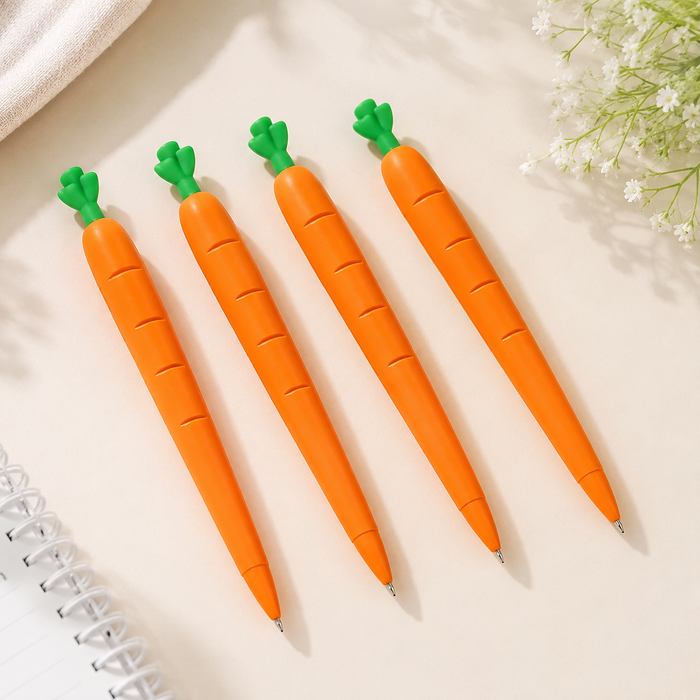 Carrot-Shaped Mechanical Pencil – 0.7 mm | Korean Stationery