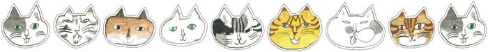 Classiky | Pegatinas en Rollo Toranekobonbon Cat 30mm