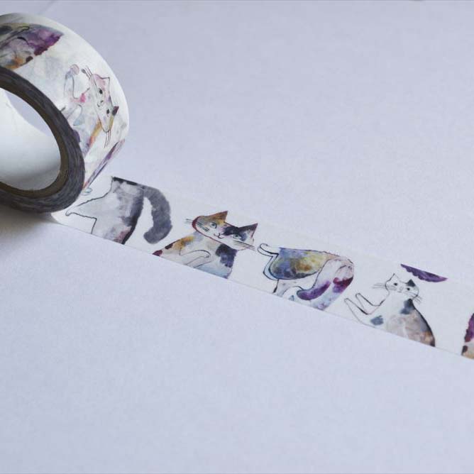 Classiky | Toranekobonbon Cat A Washi Tape