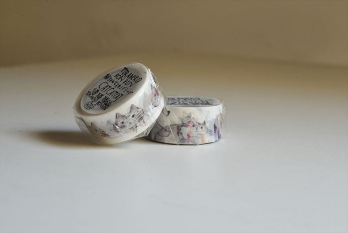 Classiky | Toranekobonbon Cat A Washi Tape