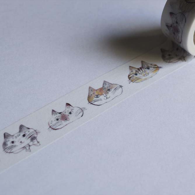 Classiky | Toranekobonbon Cat B Washi Tape