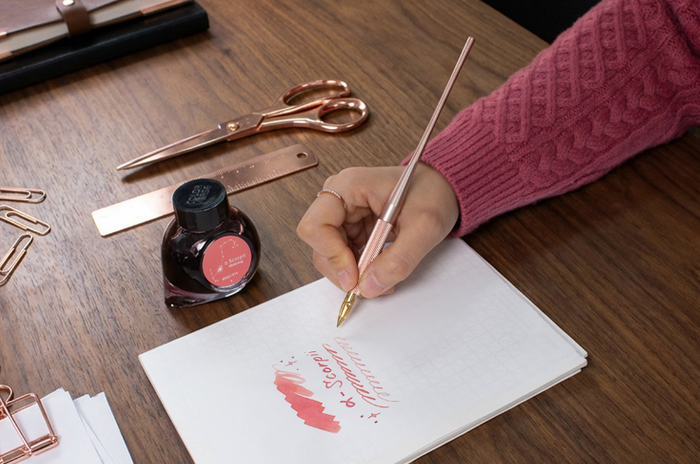 Colorverse Shuttle Large Nib Holder - Rose Gold