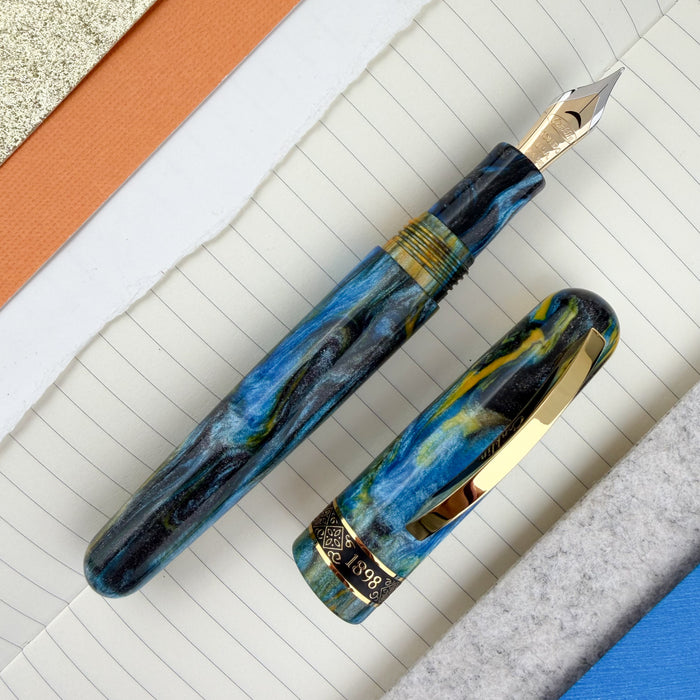 Conklin 1898 Ken's Mix Fountain Pen with Gold Trim (Limited Edition) (Doorbuster)