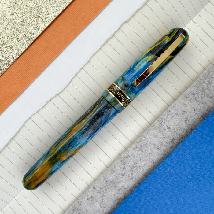 Conklin 1898 Ken's Mix Fountain Pen with Gold Trim (Limited Edition) (Doorbuster)