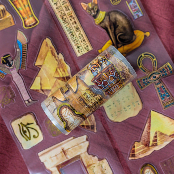 CoraCreaCrafts Ancient Egypt Transparent Tape