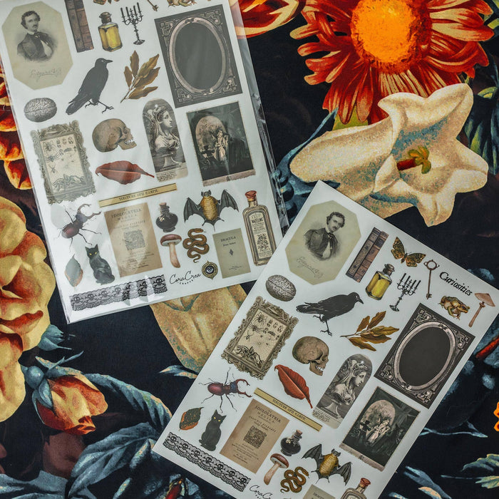 CoraCreaCrafts Curiosities Sticker Sheet