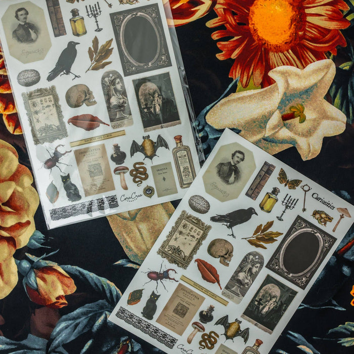 CoraCreaCrafts Curiosities Sticker Sheet