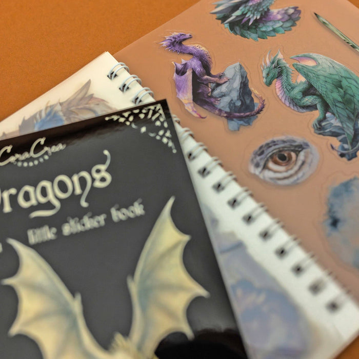 CoraCreaCrafts Dragons Sticker Book