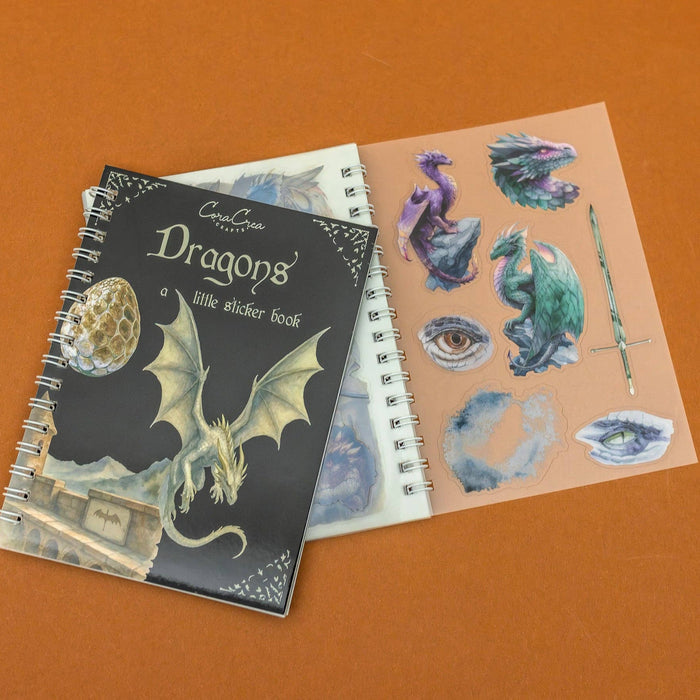 CoraCreaCrafts Dragons Sticker Book