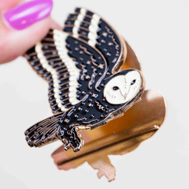CoraCreaCrafts Dream Metal Clip - Owl