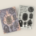 CoraCreaCrafts Lock & Key Clear Stamps