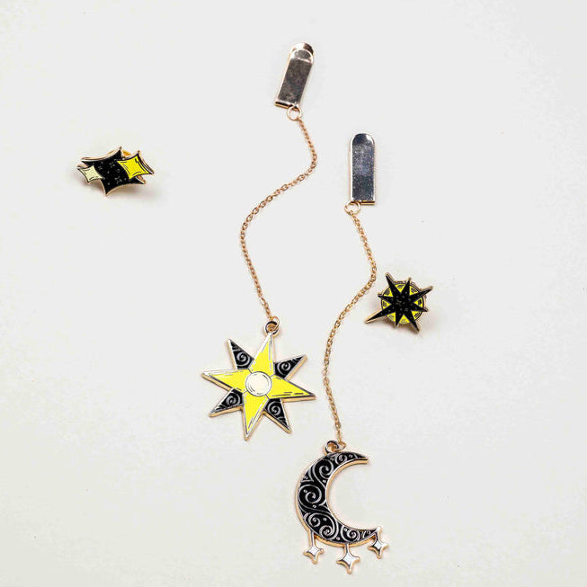 CoraCreaCrafts Star Pendant Clip