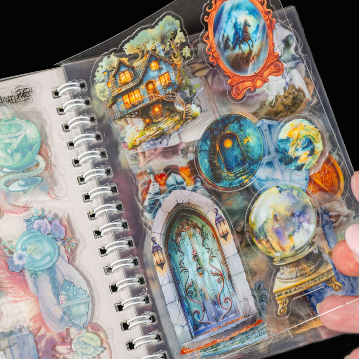 Atlas Stationers - CoraCreaCrafts Sticker Book - Fantasy - Stickers - Image 3