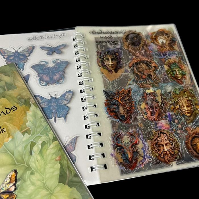 Atlas Stationers - CoraCreaCrafts Sticker Book - Mystical Woodlands - Stickers - Image 3