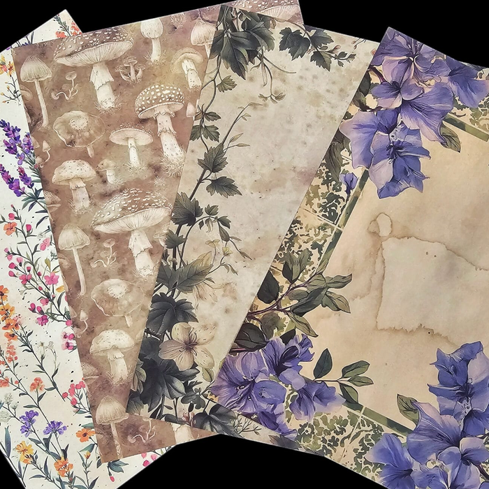 Atlas Stationers - CoraCreaCrafts Sticker & Paper Set - Secret Garden - Stickers - Image 2
