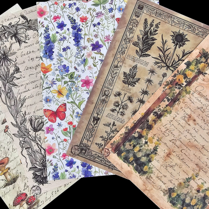Atlas Stationers - CoraCreaCrafts Sticker & Paper Set - Secret Garden - Stickers - Image 3