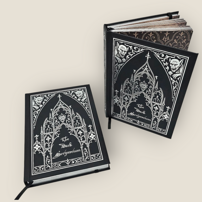 CoraCreaCrafts The Dark Scriptorium Notebook