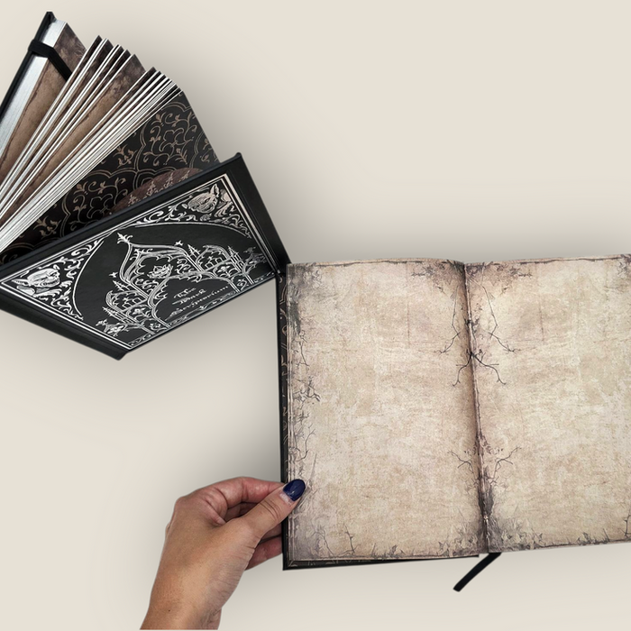 CoraCreaCrafts The Dark Scriptorium Notebook