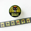 Cozyca | Kuroneko Design Washi Tape A Hundred Faces