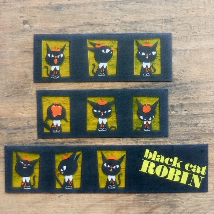 Cozyca | Kuroneko Design Washi Tape A Hundred Faces