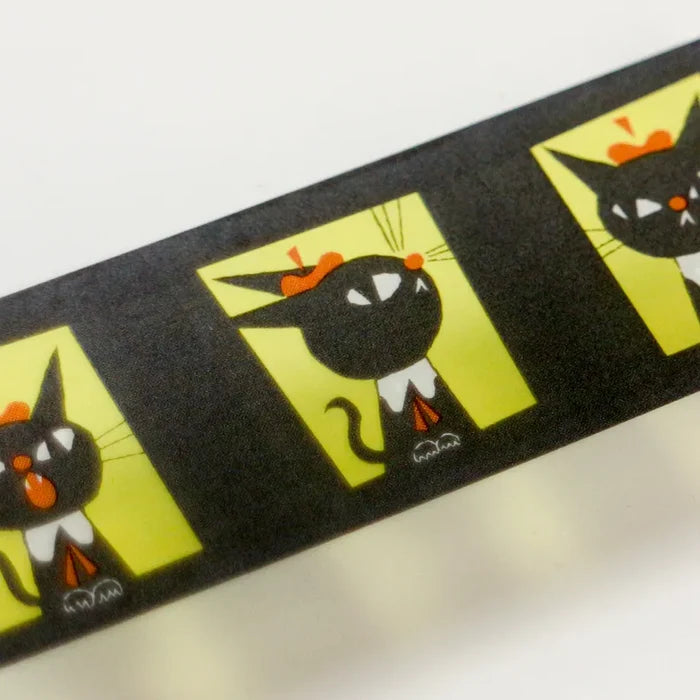 Cozyca | Kuroneko Design Washi Tape A Hundred Faces