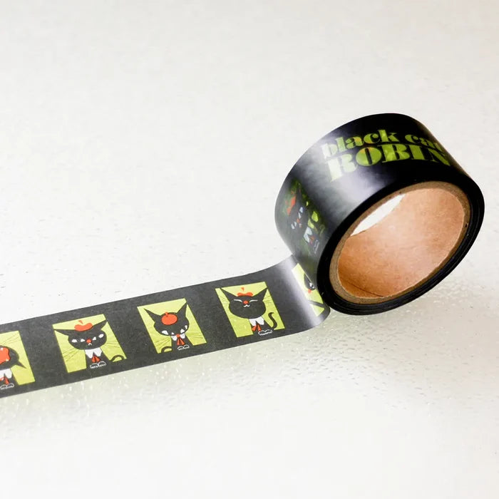 Cozyca | Kuroneko Design Washi Tape A Hundred Faces