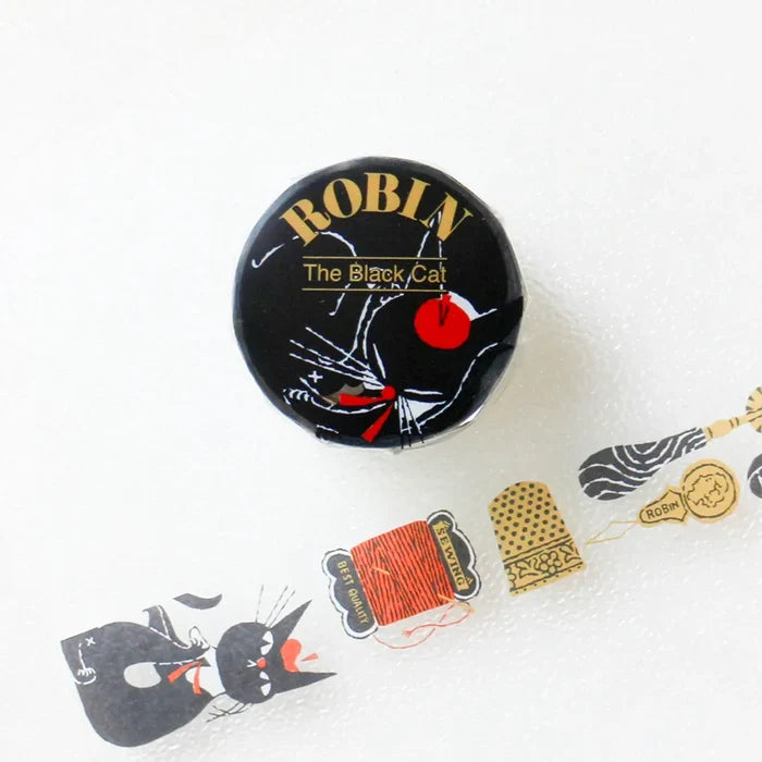 Cozyca | Kuroneko Design Washi Tape Sewing
