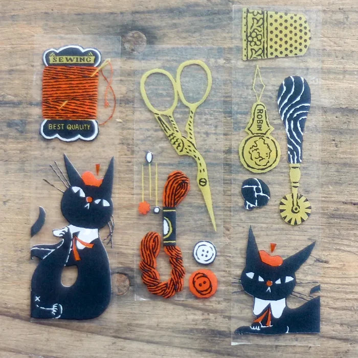 Cozyca | Kuroneko Design Washi Tape Sewing