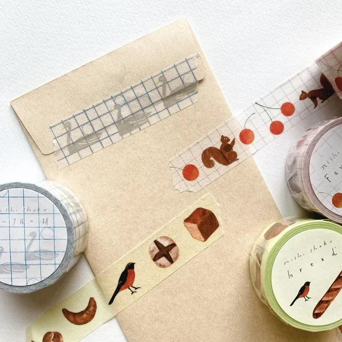 Cozyca | Nishi Shuku Washi Tape Bread