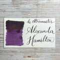 De Atramentis Alexander Hamilton Aubergine - 45ml Bottled ink