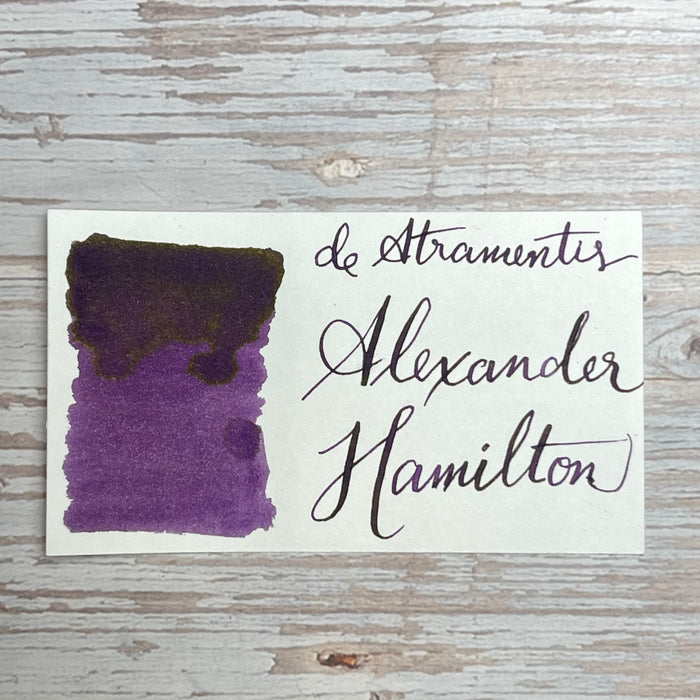 De Atramentis Alexander Hamilton Aubergine - 45ml Bottled ink