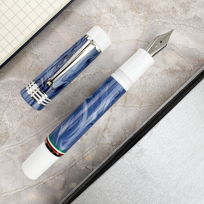 Delta Magic4 Napoli Fountain Pen w/ Palladium Trim (Special Edition) (Doorbuster)