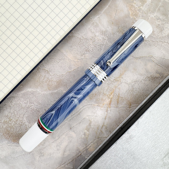 Delta Magic4 Napoli Fountain Pen w/ Palladium Trim (Special Edition) (Doorbuster)