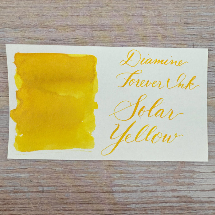 Diamine Forever Ink Solar Yellow - 50ml Bottled Ink