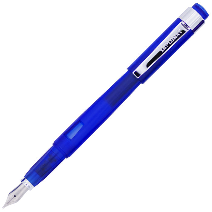 Diplomat Magnum Fountain Pen - Demo Blue | Atlas Stationers.