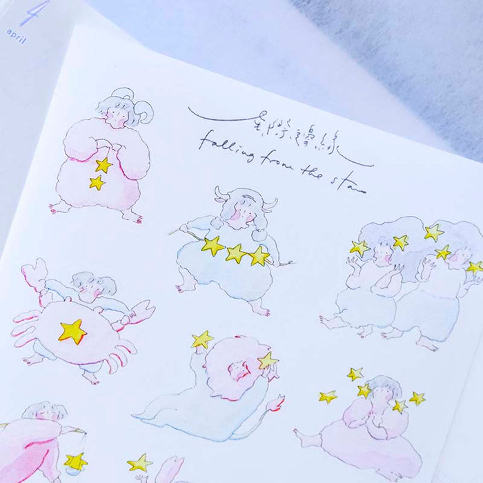 Dodolulu | Pegatinas Falling from the Stars