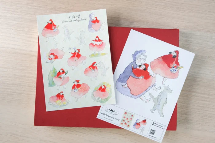 Dodolulu | Pegatinas Little Red Riding Hood