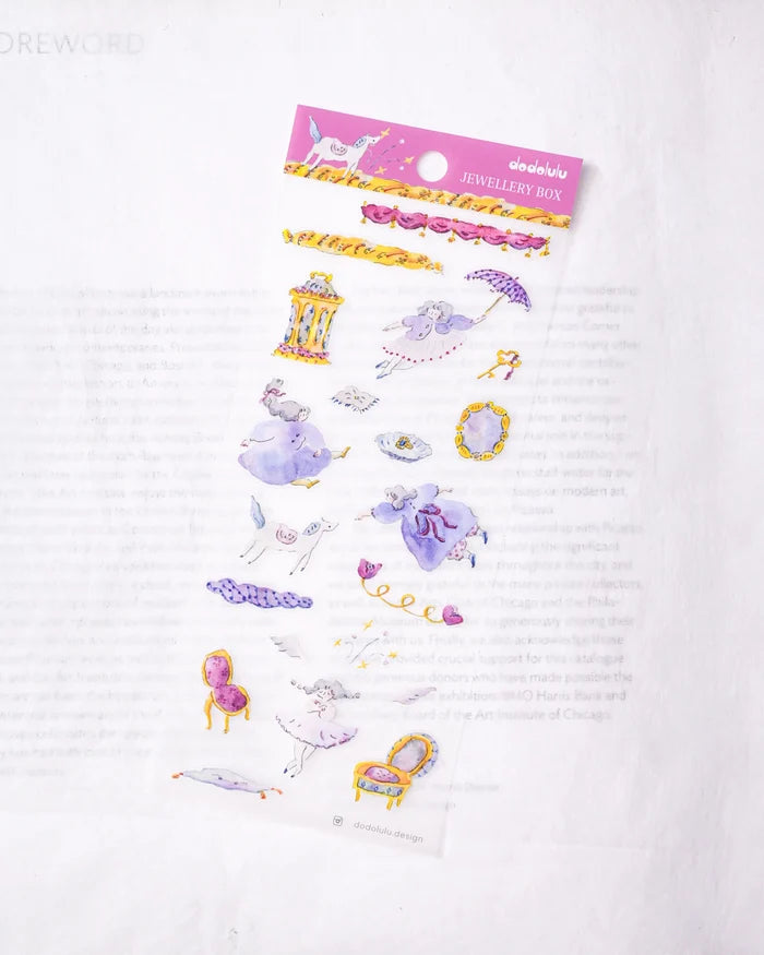 Dodolulu | Pegatinas Matte Jewellery Box
