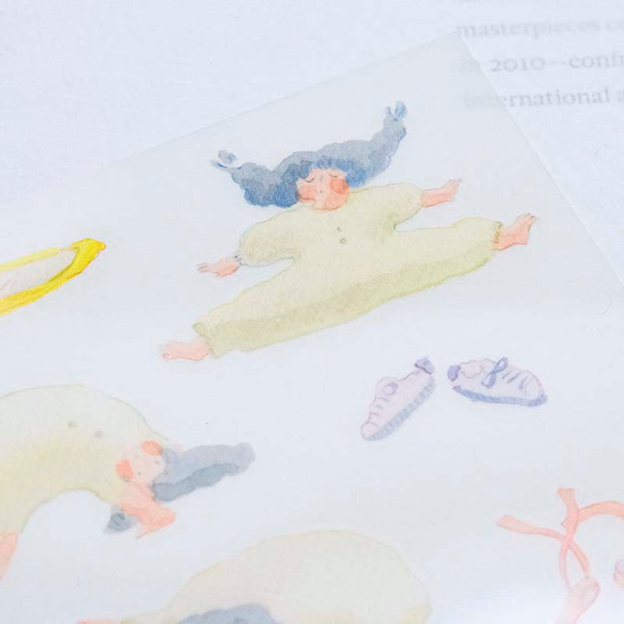 Dodolulu | Pegatinas Transferibles Some Lazy Exercises