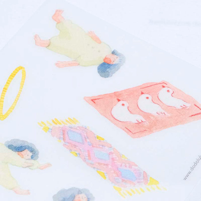 Dodolulu | Pegatinas Transferibles Some Lazy Exercises