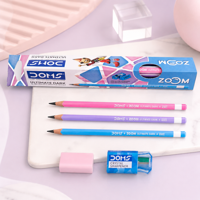 DOMS Zoom Pencils | Pack of 10