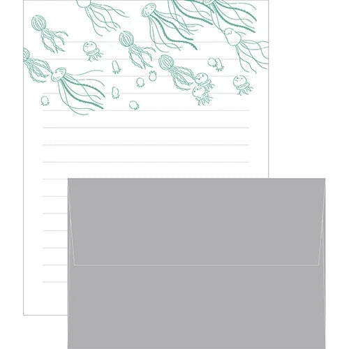 EL COMMUN Ah La La Letter Set - Jellyfish