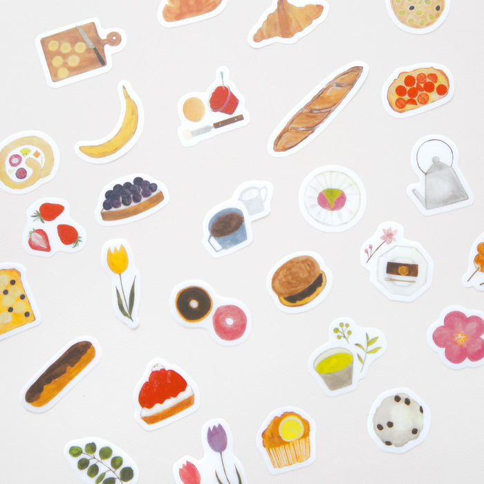 EL COMMUN Ayu Iwashima Flake Stickers - Bread