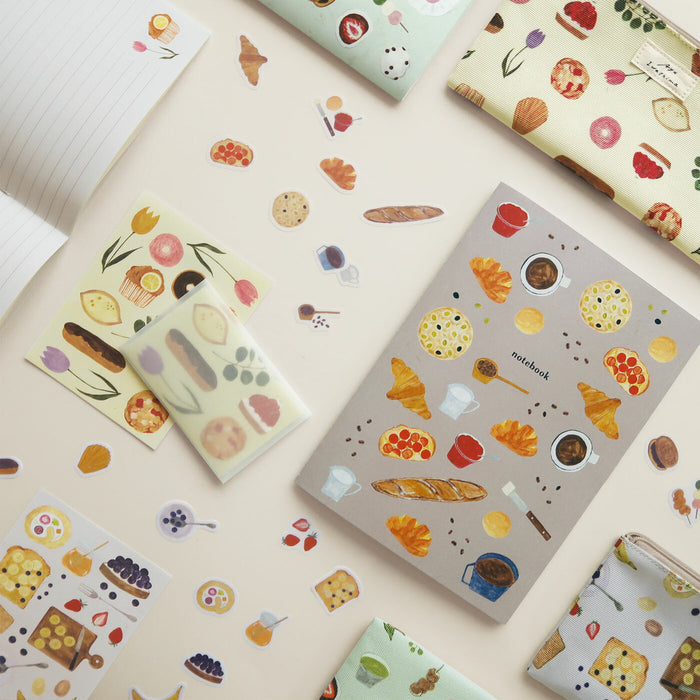 EL COMMUN Ayu Iwashima Flake Stickers - Bread