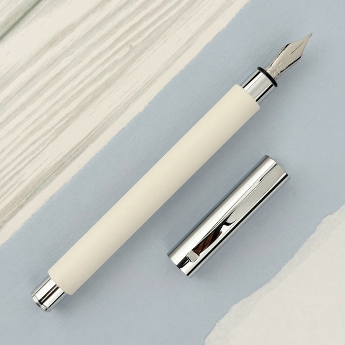Faber-Castell Ambition Fountain Pen - Cinematic White