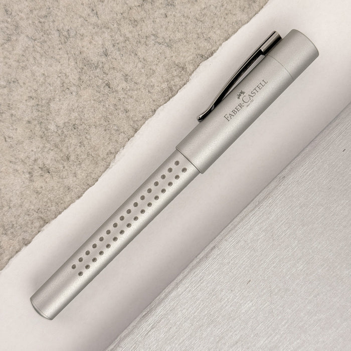 Faber-Castell Grip 2011 Fountain Pen - Silver